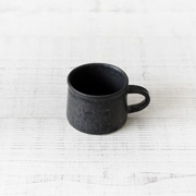 村上直子|黒錆 台形マグ(持ち手太)