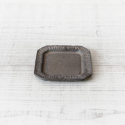 村上直子|鉄sabi アンティークな四角プレート