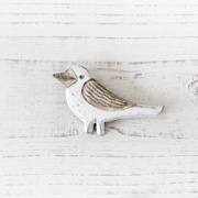 白井隆仁｜鳥ブローチ-01